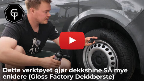  Dette verktøyet gjør dekkshine SÅ mye enklere (Gloss Factory Dekkbørste)