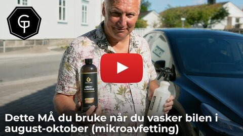  Dette MÅ du bruke når du vasker bilen i august-oktober (mikroavfetting)