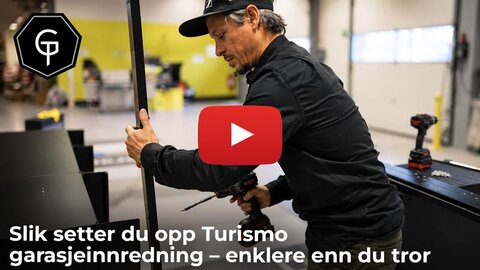  Slik setter du opp Turismo garasjeinnredning – enklere enn du tror