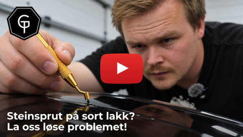  Steinsprut på sort lakk? La oss løse problemet!