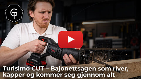 Turisimo CUT – Bajonettsagen som river, kapper og kommer seg gjennom alt