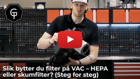  Slik bytter du filter på VAC – HEPA eller skumfilter? (Steg for steg)