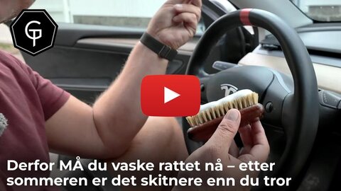  Derfor MÅ du vaske rattet nå – etter sommeren er det skitnere enn du tror