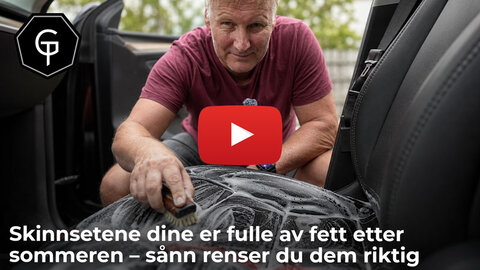  Skinnsetene dine er fulle av fett etter sommeren – sånn renser du dem riktig