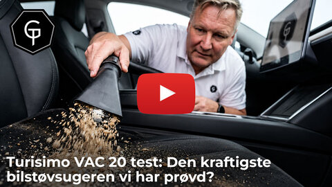  Turisimo VAC 20 test: Den kraftigste bilstøvsugeren vi har prøvd?