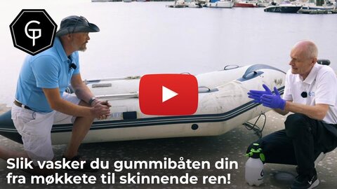  Slik vasker du gummibåten din – fra møkkete til skinnende ren!