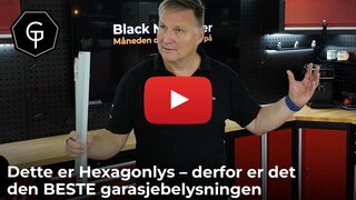 Dette er Hexagonlys – derfor er det den BESTE garasjebelysningen