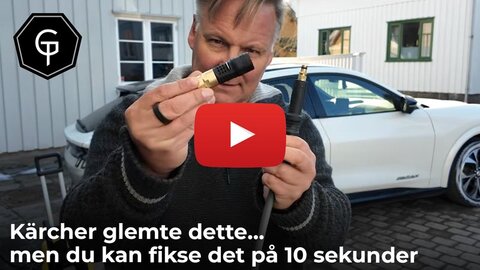 Kärcher glemte dette… men du kan fikse det på 10 sekunder