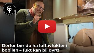 Derfor bør du ha luftavfukter i bobilen – fukt kan bli dyrt!