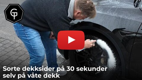 Sorte dekksider på 30 sekunder – selv på våte dekk