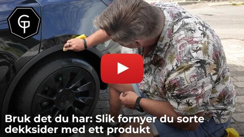  Bruk det du har: Slik fornyer du sorte dekksider med ett produkt