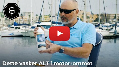 Dette vasker ALT i motorrommet