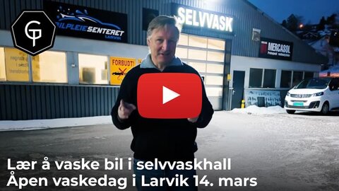  Lær å vaske bil i selvvaskhall – åpen vaskedag i Larvik 14.3