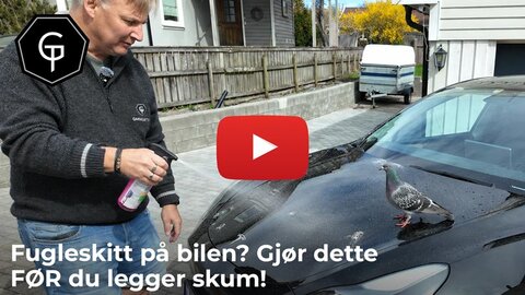 Fugleskitt på bilen? Gjør dette FØR du legger skum!