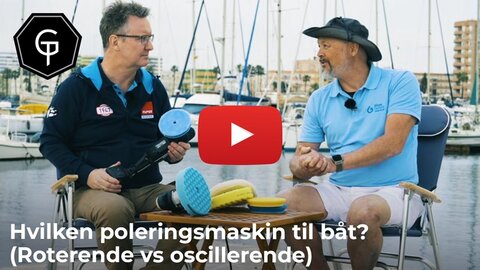 Hvilken poleringsmaskin til båt? (Roterende vs oscillerende)