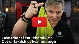 Løse tråder i tørkehåndkle? Det er faktisk et kvalitetstegn