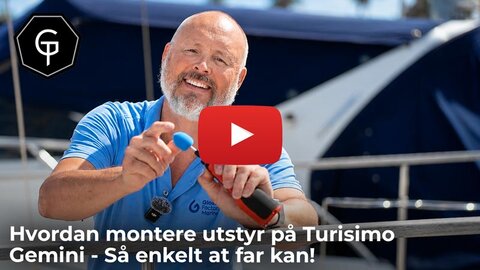  Hvordan montere utstyr på Turisimo Gemini - Så enkelt at far kan