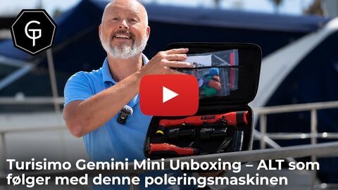  Turisimo Gemini Mini Unboxing – ALT som følger med denne poleringsmaskinen