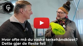 Hvor ofte må du vaske tørkehåndkleet? Dette gjør de fleste feil