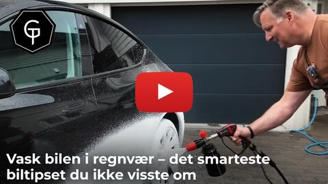 Vask bilen i regnvær – det smarteste biltipset du ikke visste om
