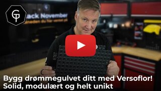 Bygg drømmegulvet ditt med Versoflor! Solid, modulært og helt unikt