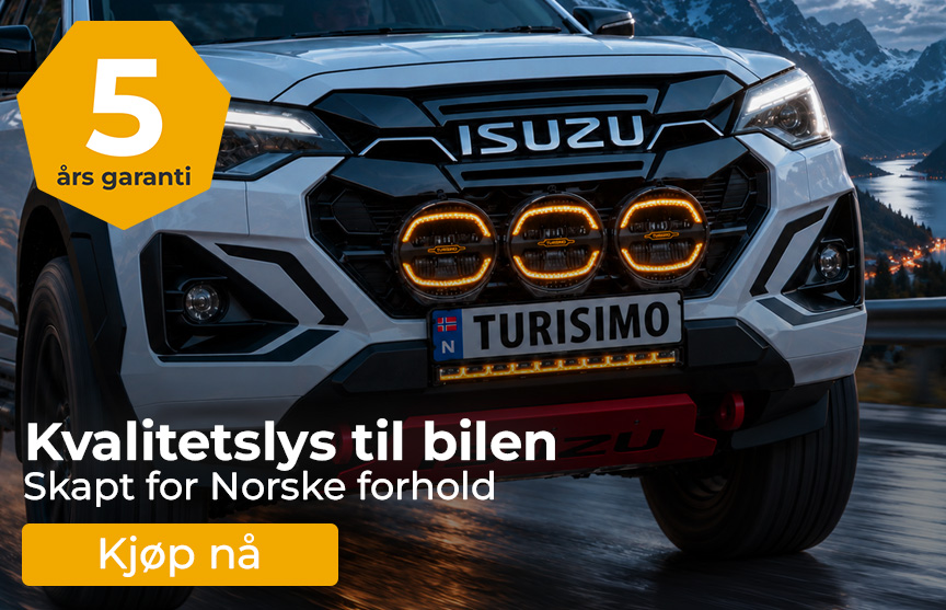 Turisimo Ekstralys til bil
