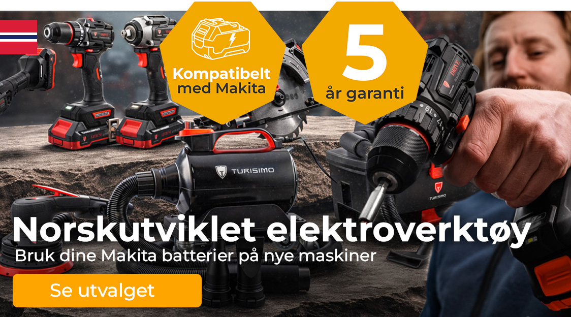 Turisimo Elektrovekrtøy kompatibelt med Makita