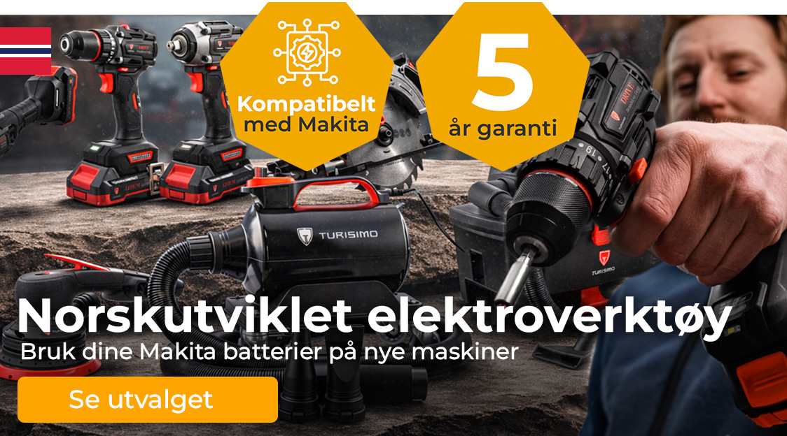 Turisimo Elektrovekrtøy kompatibelt med Makita